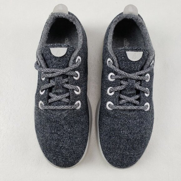 allbirds Shoes - Allbirds Wool Runners Sneakers Gray Womens 8 Merino Lace Up Low Athletic Shoes